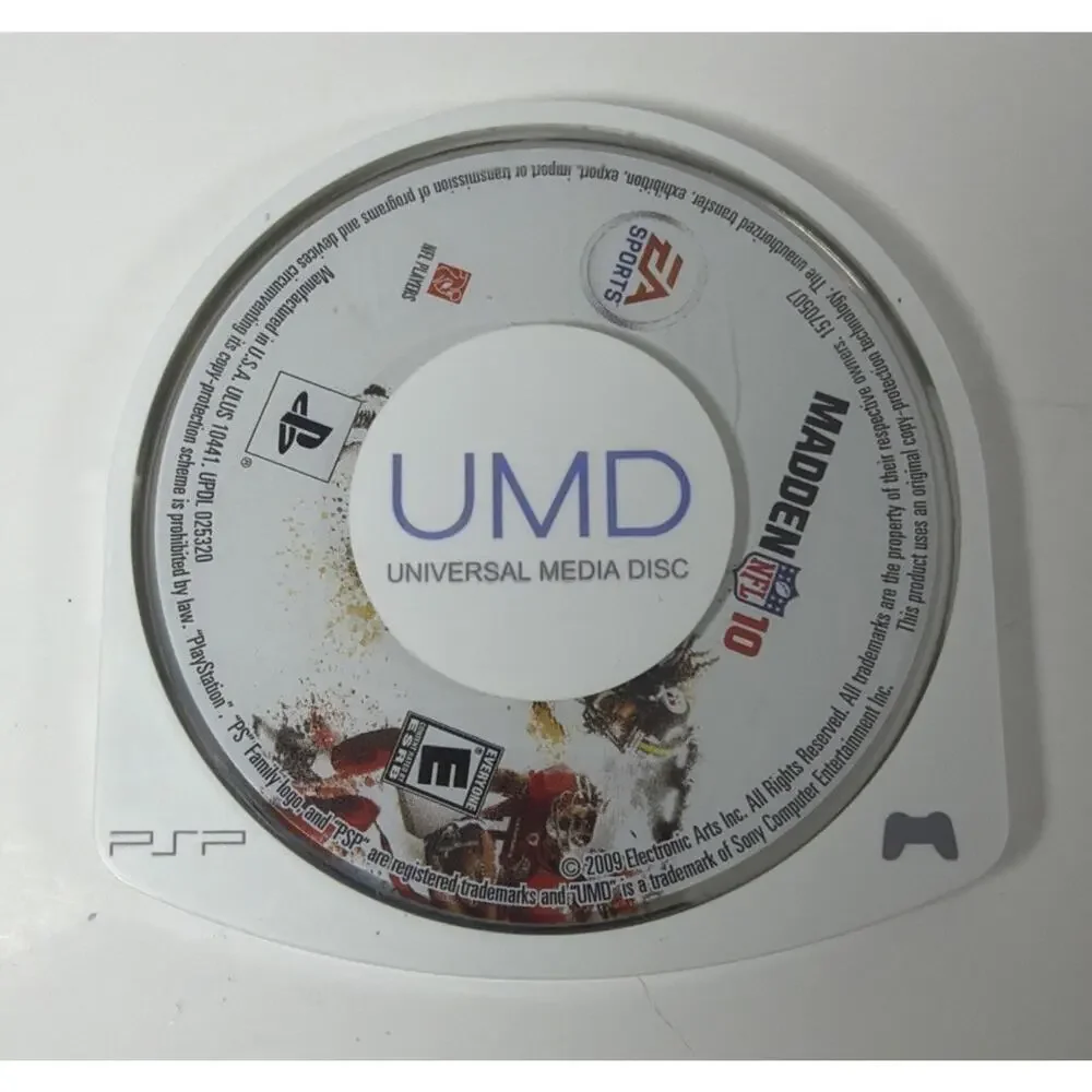 4 PSP UMD Games - Need For Speed Undercover Rock Band Madden 10 & Gran Turismo